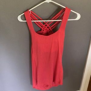 Lululemon slay the studio 2 in 1 tank
